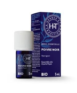 Poivre noir (Fruit) Piper nigrum BIO, 5&nbsp;ml